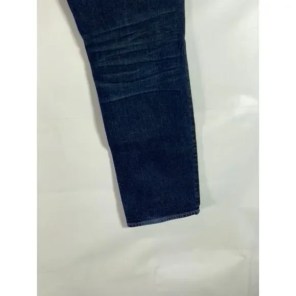 J. CREW Men's Dark Faded Wash 770 Straight-Leg Five-Pocket Denim Pants SZ 34X30